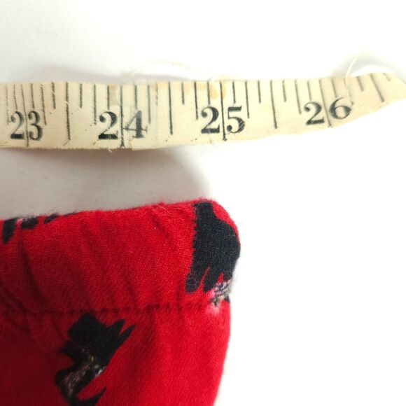 NWT Adonna Womens Size 2X Red Pajama Bottom Pants With Dog Terrier Graphics - Picture 7 of 9